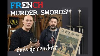 French Dueling Swords épée de combat amp the origin of épée FENCING [upl. by Patrizius776]