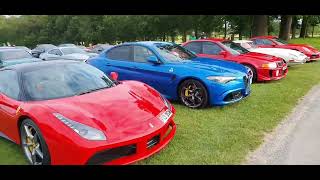 2of3 Helmingham Hall Suffolk Sports and Supercar Club June 6th 2024 Evening BBQ meet [upl. by Isahella404]