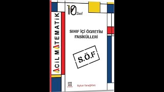 Acil Yayınları 10 Sınıf Acil Matematik Sınıf İçi Öğretim Fasikülleri [upl. by Johen]