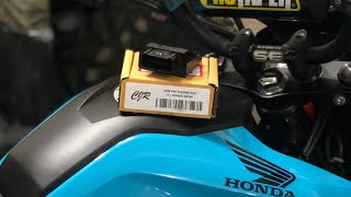 Honda Grom CJR ECU install [upl. by Lepley819]