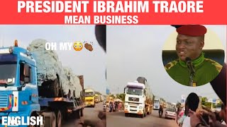 Burkina Faso President Ibrahim TRAORE has delivered Again wow burkinafaso news [upl. by Morgan]