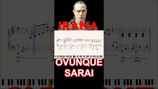 OVUNQUE SARAI  IRAMA  ritornello al pianoforte ritornellipop shorts [upl. by Leitman303]