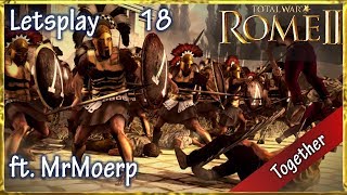 LPT  Rome 2 Total War Sparta HD  sehr schwer  Der Hellenenbund 18 [upl. by Zobias]