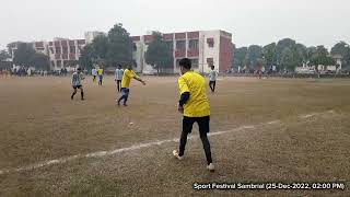 Sport Festival Sambrial  25Dec2022  Football Match  Govt Islamia Degree College  Hockey Ground [upl. by Sandeep]