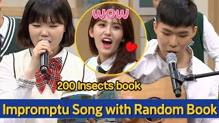 AKMU Can Make a Impromptu Song with Random Book AKMU is Real Artist of Arists 😮👍 [upl. by Esinal946]