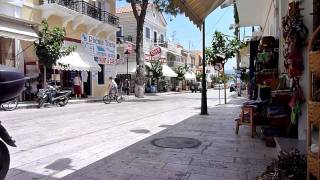 30 seconds Samos main street of Pythagorio [upl. by Airelav]