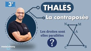 Contraposée du théorème de Thalès [upl. by Tayler465]