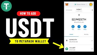 How to Add USDT in Metamask  Add USDT Token on Ethereum Polygon amp Binance Smart Chain [upl. by Urbannal]