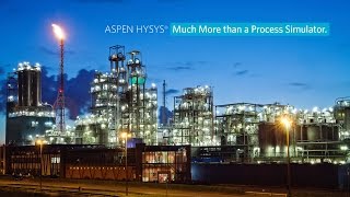 Overview of Aspen HYSYS – Much More Than a Process Simulator [upl. by Yzzik]