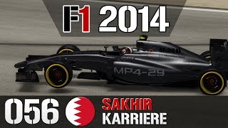 Lets Play F1 2014 Karriere 056  Großer Preis von Bahrain in Sakhir  Qualifying [upl. by Sixel212]