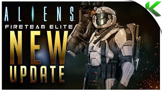 New Update New Cosmetics New Class New Weapons Showcase  Aliens Fireteam Elite [upl. by Neehsas744]