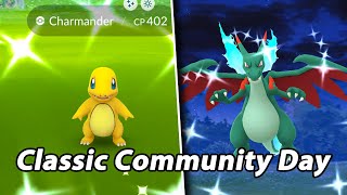 CHARMANDER CLASSIC COMMUNITY DAY ANNOUNCED IN POKEMON GO Shiny BOOSTED Spawns amp More [upl. by Bord]