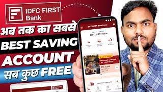 IDFC First Bank Account Opening  2024  IDFC First Bank Savings Account  IDFC First Bank [upl. by Llenna]