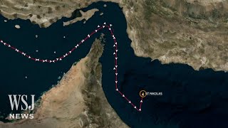 Iran Says Its Navy Seized an Oil Tanker Off Oman’s Coast  WSJ News [upl. by Nyrhtakyram]