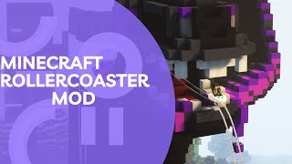 Creating A Minecraft Theme Park  Exrollercoaster Mod [upl. by Zosi]