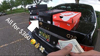 Lowballing At Sneaker Meetups amp Selling Pairs For Steals Getting Steals amp Deals EP 12 [upl. by Ocirred101]