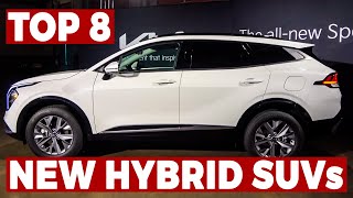 8 Best Redesigned Hybrid SUVs in 2024 great value [upl. by Einnol407]