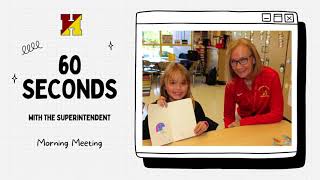 60 Seconds with the Superintendent [upl. by Monafo]