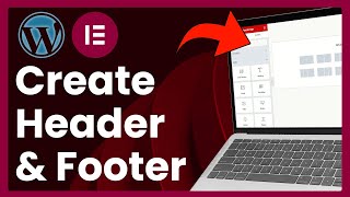 How To Create Header And Footer In WordPress Using Elementor Step by Step [upl. by Darej]