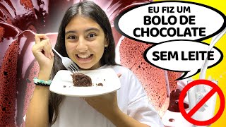 BOLO DE CHOCOLATE SEM LEITE  Virei Masterchef   Julia Moraes [upl. by Sibel]