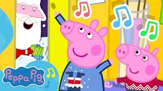 Qui Frappe À La Porte Cest le Père Noël   Peppa Pig Comptines et Chansons Pour Enfants [upl. by Bascomb365]