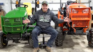 Protect Your Radiator John Deere 1025R and Kubota LX3310 Brush Guard [upl. by Ahsot548]