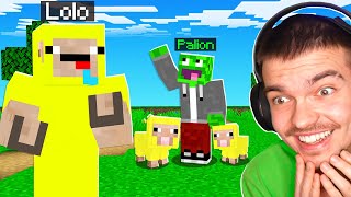 Spotkałem NOWEGO PRZYJACIELA LOLO w Minecraft [upl. by Airamahs]