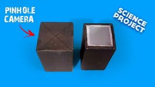 How to make pinhole camera for school project  How to make pinhole camera  Science Project [upl. by Georgeta]