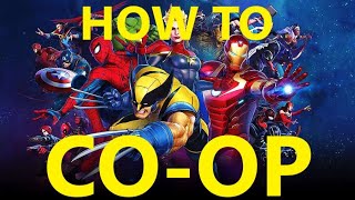 Marvel Ultimate Alliance 3 How to Play CoOp Online Multiplayer Couch Co Op Local [upl. by Solrak]