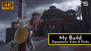 Bleak Faith Forsaken PS5  Equipment Stats amp Perks My Build [upl. by Cigam334]