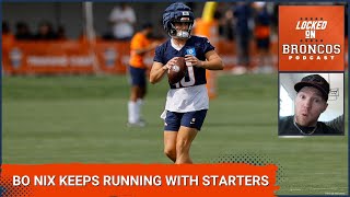 Denver Broncos Rookie Bo Nix Close To Being Named Starting QB [upl. by Haikan]