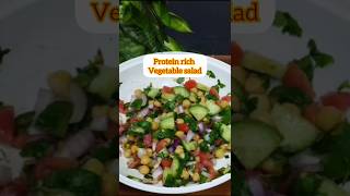 Protein rich salad recipe Vegetable saladChickpea recipe Food gang by simarshorts saladrecipe [upl. by Mohandas]