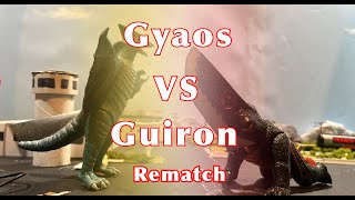 Gyaos vs Guiron Rematch Trunkers Challenge Gamera Fan Film [upl. by Nollek]