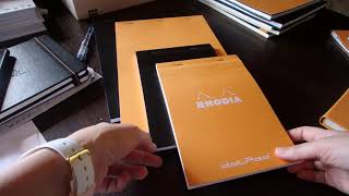 The Rhodia Dotpad and other pads review and how I use them [upl. by Germayne]