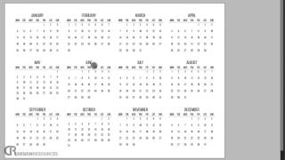 How To Create a Calendar  InDesign Tutorial [upl. by Nayk]