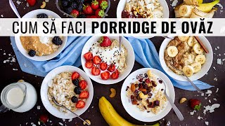 Cum se face un terci de ovăz cremos 6 rețete de porridge  Bucate Aromate [upl. by Ayyn826]