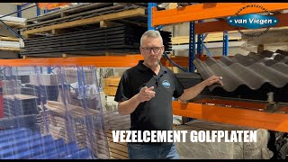 28 Asbestvrije vezelcement golfplaten voor schuur of tuinhuis [upl. by Elianore736]