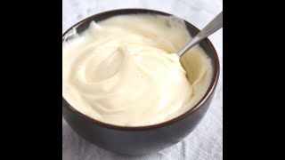 Eggless Mayonnaise Recipe  within 1 min [upl. by Aristotle]