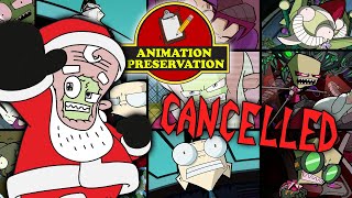 THE MOST HORRIBLE XMAS EVER  Invader Zim’s CANCELLATION  Animation Preservation [upl. by Noirod335]