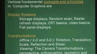 Lecture  1 Introduction to computer graphics [upl. by Strohbehn]