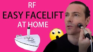 Amazing Radio Frequency Skin Tightening Face Lift at home It Works [upl. by Daggett]