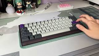 artemis january kailh stemmed mx blacks sound test  pp plate [upl. by Eornom]