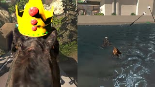 ⚠️Loud Goat simulator but we found a glitch [upl. by Anaujait]