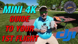 DJI Mini 4K A Beginners Guide To Your First Flight [upl. by Teillo]