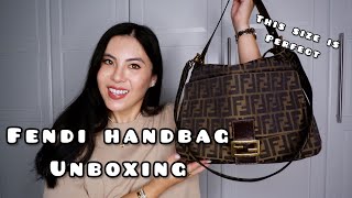 Fendi Baguette Handbag Unboxing [upl. by Oirad]