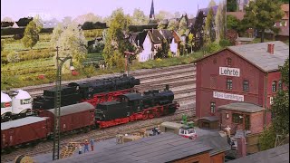 Eisenbahnerstadt Lehrte in den 1960er Jahren  H0Anlage  EisenbahnRomantik [upl. by Amej]