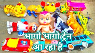 train wala cartoon train wala  amazing science project  anokha star [upl. by Asen]