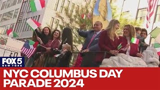 NYC Columbus Day Parade 2024 Street closures route schedule and more [upl. by Laina]