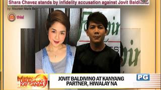 Jovit Baldivino at kanyang partner hiwalay na [upl. by Ailiec]