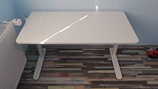 Assembling IKEA furniture  RELATERA  Underframe sitstand f table top desk [upl. by Barsky890]